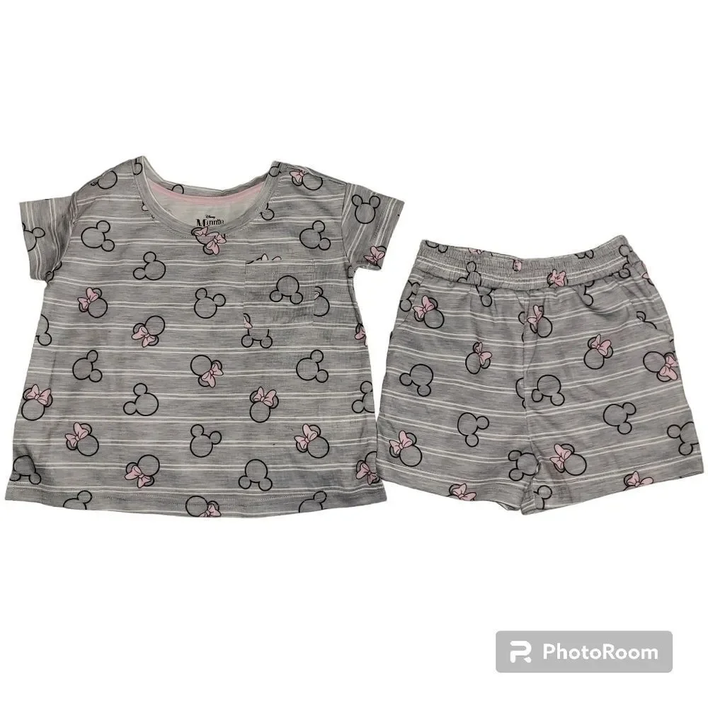 Minnie Mouse pj set size 4 T. ^
